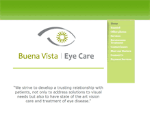 Tablet Screenshot of buenavistaelpaso.com